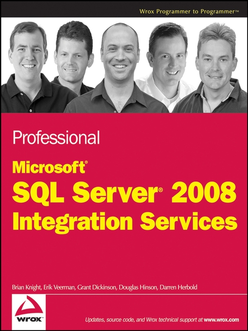 Title details for Professional Microsoft SQL Server 2008 Integration Services by Brian Knight - Available